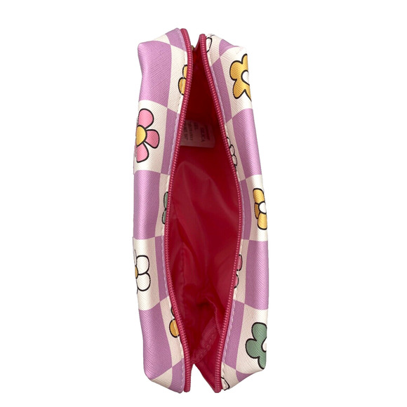 Cute Floral Makeup/Pencil Pouch, Stationery Bag NWOT - Picture 5 of 5
